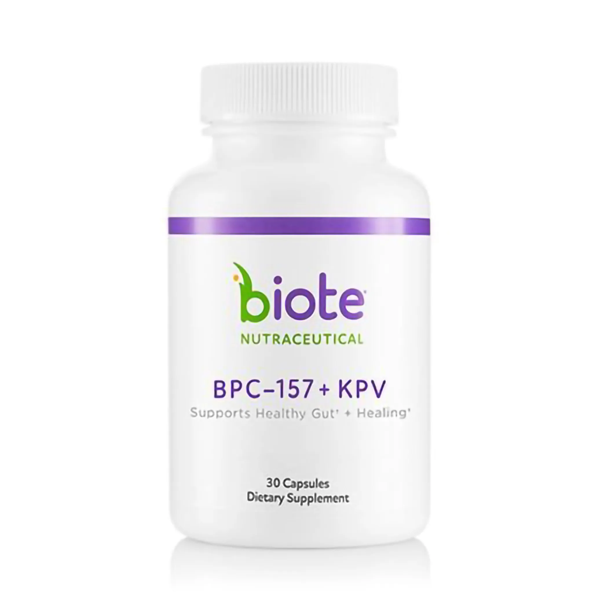 Biote BPC-157 + KPV bottle reduce muscle aches and supports healthy gut